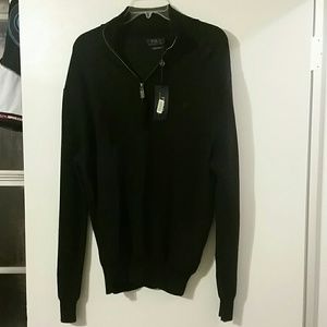 Pima Cotton Ralph Lauren Polo Quarter Zip Jacket